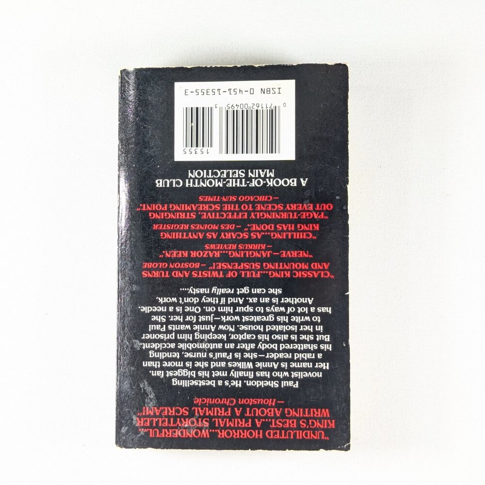 Stephen King MISERY 1st Signet edition paperback - Picture 6 of 9